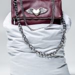 δαρμάτινη τσάντα Μπορντώ