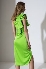 Allure evening lime dress - Image 3
