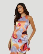 Abigail Ασύμμετρο Φόρεμα Με Βολάν - Image 2