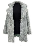 Μπουκλέ Παλτό μέντα - Image 3