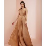 Allure evening nude dress