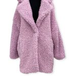Μπουκλέ Παλτό λιλά