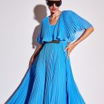Allure maxi dress blue