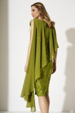 Allure Olive midi dress - Image 2