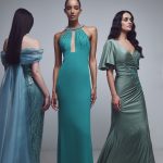 Green dress Allure evening