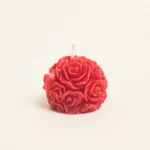 ΚΕΡΙ ΣΤΡΟΓΓΥΛΟ ΤΡΙΑΝΤΑΦΥΛΛΟ 4 x 4 CM ΚΟΚΚΙΝΟ