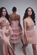 Dusty pink midi dress - Image 2