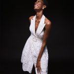 White Mini Lace Dress