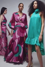 Green midi dress - Image 2