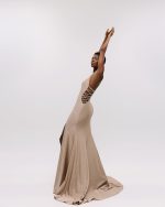 Allure Nude Maxi Dress
