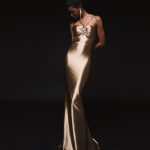 Gold maxi dress