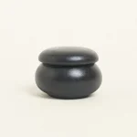 ΚΕΡΑΜΙΚΗ ΜΠΙΖΟΥΤΙΕΡΑ ΜΑΚΑΡΟΝ 6,5 x 5 cm ΜΑΥΡΟ