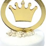 Μπομπονιέρα Κύκλος με Κορώνα