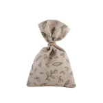 Μπομπονιέρα Πουγκί Μικρά Φύλλα Ακουαρέλα