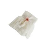 Λαδόπανα κορίτσι σάπιο μήλο λουλούδι