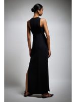 Black Dress with Amazing Cuts - Image 3
