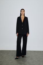 Σακάκι Μαύρο Με Δαντέλα - Image 2