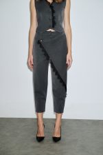 Γκρι Παντελόνι Με Δαντέλα - Image 2