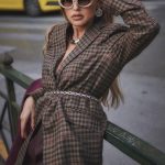 Innocent Plaid Suit