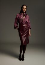 DEJAVU Φούστα δερματίνη γυαλιστερή - Image 2