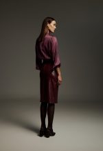 DEJAVU Φούστα δερματίνη γυαλιστερή - Image 3