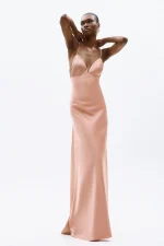 Allure Evening beige dress