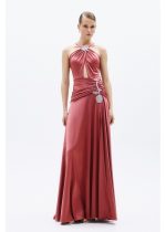 Φόρεμα maxi Allure με δέσιμο στον λαιμό - Image 4