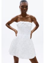 White mini Allure dress - Image 3