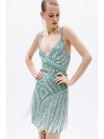 Allure Evening mini embellished dress - Image 2